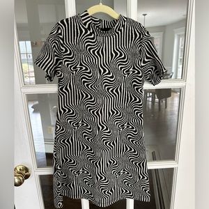 Zara animal print sweater dress size 9